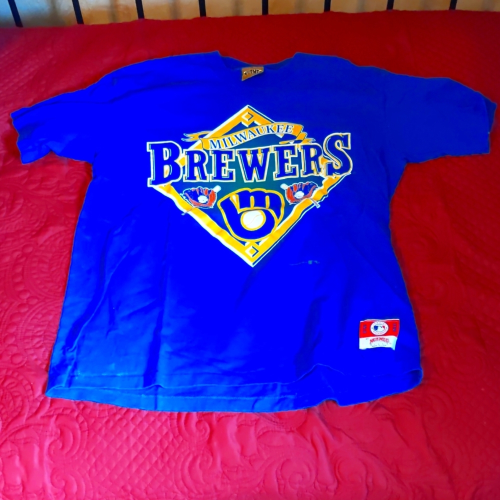 Vintage Brewers Nutmeg shirt L